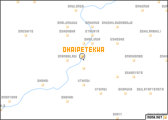 map of Ohaipetekwa