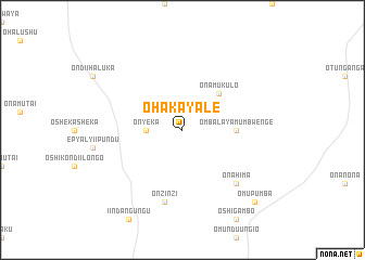 map of Ohakayale