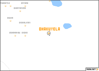 map of Ohakuyela