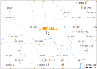 map of Ohambele