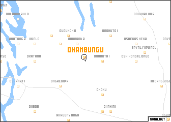 map of Ohambungu