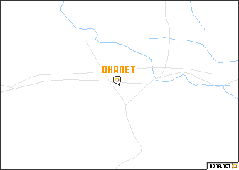 map of Ohanet