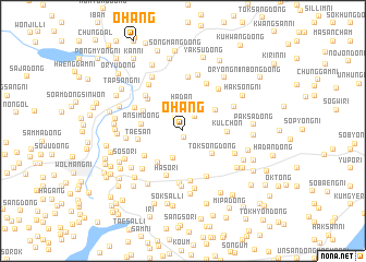 map of Ŏhang