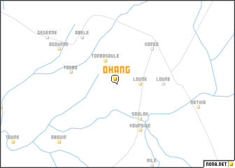 map of Ohang