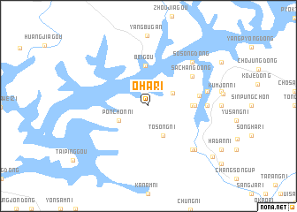 map of Ŏha-ri