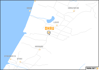 map of Ohau