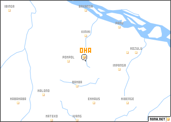 map of Oha