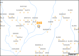 map of Oha