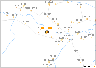 map of Ohembé