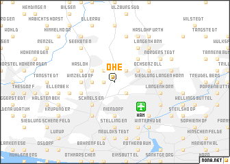 map of Ohe