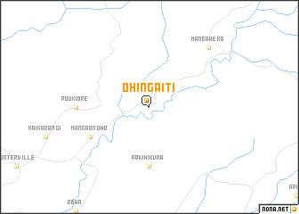 map of Ohingaiti