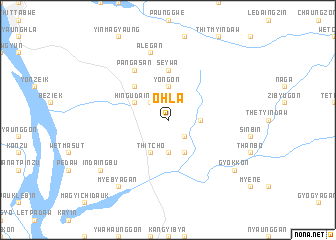 map of O-hla