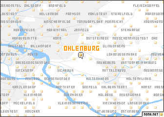 map of Ohlenburg