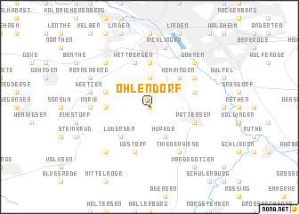 map of Ohlendorf