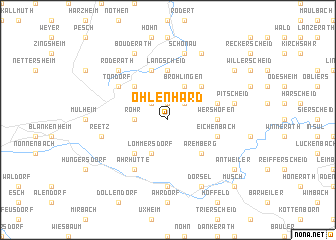 map of Ohlenhard