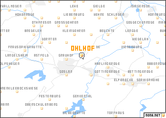 map of Ohlhof