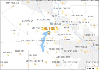 map of Ohltown