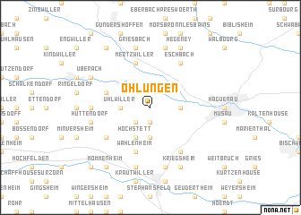 map of Ohlungen