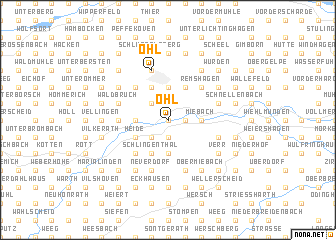 map of Ohl