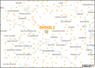 map of Ohnholz