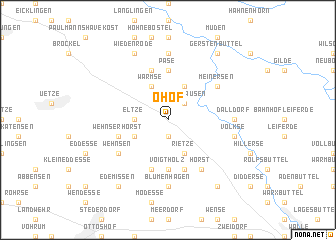 map of Ohof