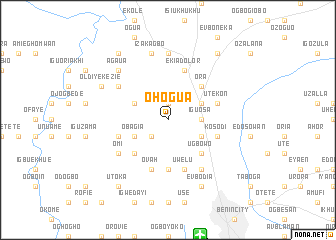 map of Ohogua