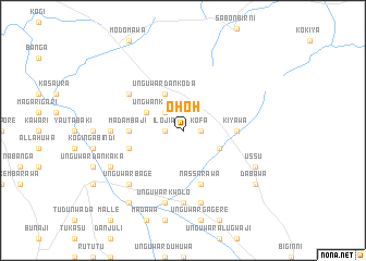 map of Ohoh