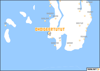 map of Ohoideertutut