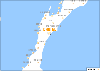 map of Ohoiel