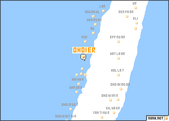 map of Ohoier