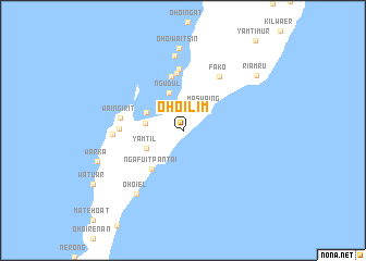 map of Ohoilim