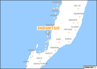 map of Ohoiwaitsin