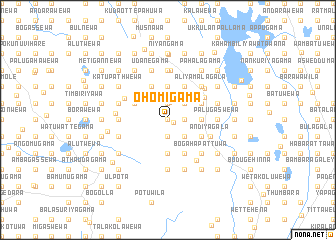 map of Ohomigama