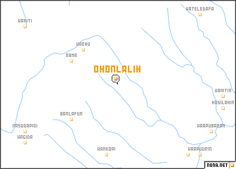 map of Ohon Lalih