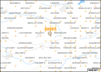 map of Ohorn