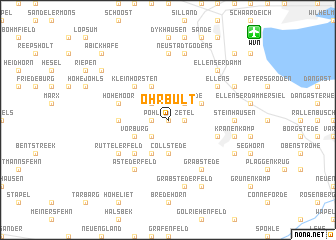 map of Ohrbült