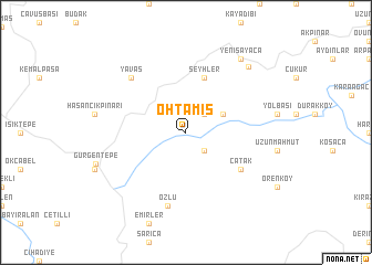 map of Ohtamış