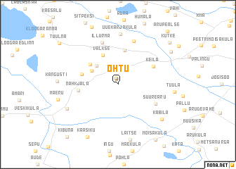 map of Ohtu