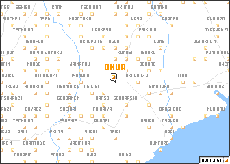 map of Ohua