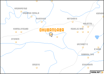 map of Ohubandaba