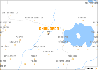 map of Ohuilapan
