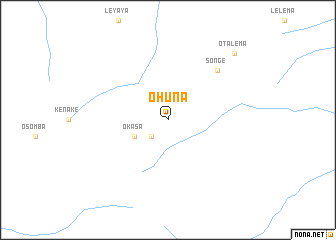 map of Ohuna