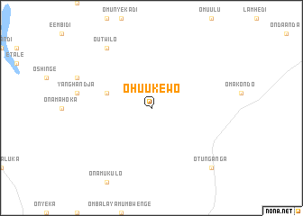 map of Ohuukewo