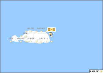 map of Ohu