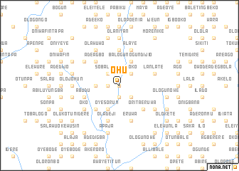 map of Ohu