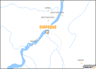map of Oiapoque