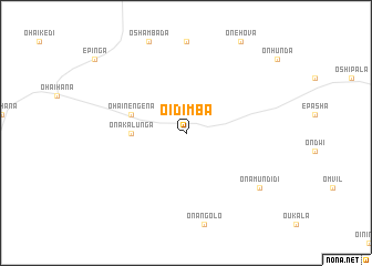 map of Oidimba