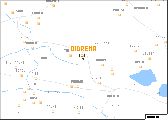 map of Oidrema