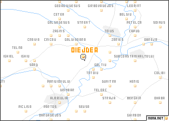 map of Oiejdea