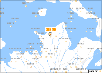 map of Oiere